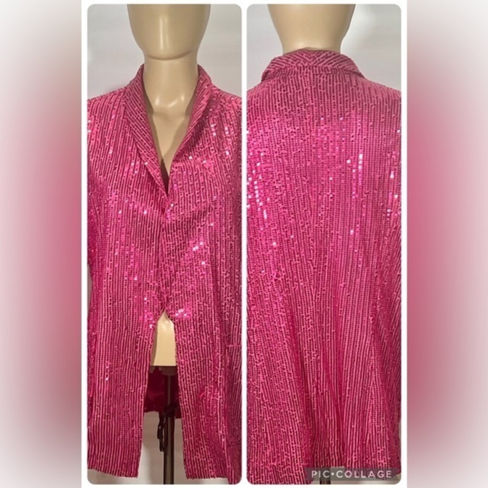 Mainstrip Pink Sequin Jacket